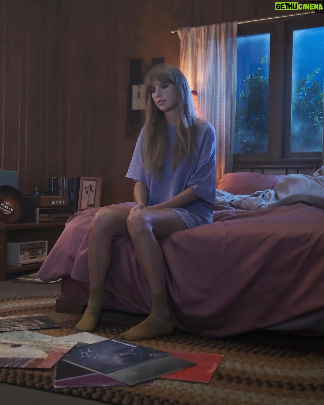 Taylor Swift Instagram - The Lavender Haze video is out now. There is lots of lavender. There is lots of haze. There is my incredible costar @laith_ashley who I absolutely adored working with. This was the first video I wrote out of the 3 that have been released, and this one really helped me conceptualize the world and mood of Midnights, like a sultry sleepless 70’s fever dream. Hope you like it 😁