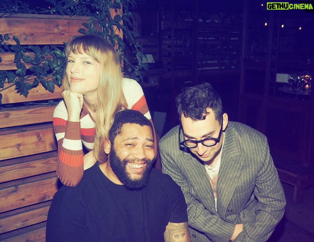 Taylor Swift Instagram - Midnights is a wild ride of an album and I couldn’t be happier that my co pilot on this adventure was @jackantonoff. He’s my friend for life (presumptuous I know but I stand by it) and we’ve been making music together for nearly a decade HOWEVER… this is our first album we’ve done with just the two of us as main collaborators. We’d been toying with ideas and had written a few things we loved, but Midnights actually really coalesced and flowed out of us when our partners (both actors) did a film together in Panama. Jack and I found ourselves back in New York, alone, recording every night, staying up late and exploring old memories and midnights past. We were so lucky to also work with our brilliant collaborators @sam_dew, @sounwave, Lana Del Rey, @jahaansweet, @keanubeats, William Bowery, and @zoeisabellakravitz. @sharp_stick was our excellent engineer. The wonderful and wise @bethgarrabrant took the album photographs. Midnights is a collage of intensity, highs and lows and ebbs and flows. Life can be dark, starry, cloudy, terrifying, electrifying, hot, cold, romantic or lonely. Just like Midnights. Which is out now