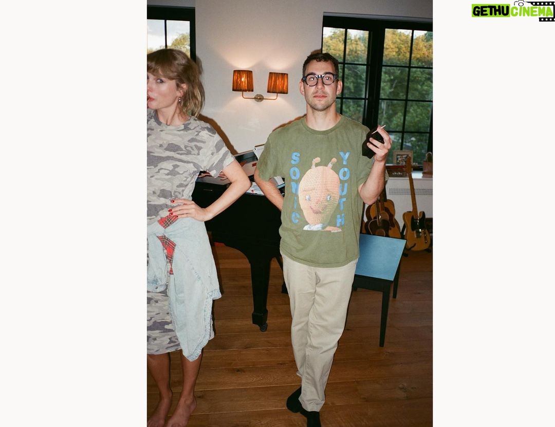Taylor Swift Instagram - Midnights is a wild ride of an album and I couldn’t be happier that my co pilot on this adventure was @jackantonoff. He’s my friend for life (presumptuous I know but I stand by it) and we’ve been making music together for nearly a decade HOWEVER… this is our first album we’ve done with just the two of us as main collaborators. We’d been toying with ideas and had written a few things we loved, but Midnights actually really coalesced and flowed out of us when our partners (both actors) did a film together in Panama. Jack and I found ourselves back in New York, alone, recording every night, staying up late and exploring old memories and midnights past. We were so lucky to also work with our brilliant collaborators @sam_dew, @sounwave, Lana Del Rey, @jahaansweet, @keanubeats, William Bowery, and @zoeisabellakravitz. @sharp_stick was our excellent engineer. The wonderful and wise @bethgarrabrant took the album photographs. Midnights is a collage of intensity, highs and lows and ebbs and flows. Life can be dark, starry, cloudy, terrifying, electrifying, hot, cold, romantic or lonely. Just like Midnights. Which is out now