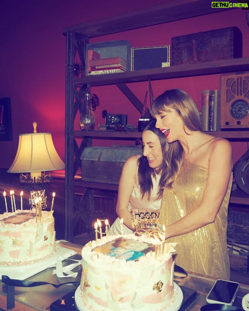 Taylor Swift Instagram - *don’t say it, don’t say it OKAY I’m saying it:* I’M FEELIN 32. And Alana is feeling 30. Don’t worry we tested everyone! Thank you so much for the birthday wishes, I love you all so much 🥰🥲🎂