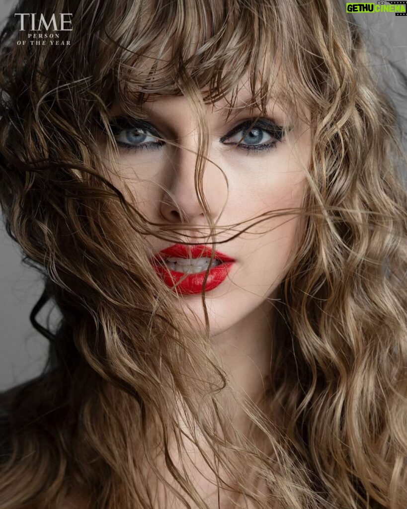 Taylor Swift Instagram - The biggest, loudest, most aggressively over-excited thank you to @time for naming me Person of the Year. Thank you to @inezandvinoodh for the vision and fun they bring to every shoot I’ve ever done with them. Loved the whole creative team who had no right to serve as hard as they did: Styled by @heidibivens, Hair by @hollismithhead, Make-up by @diane.kendal, Nails by @makinaill, Produced by @vlm.productions