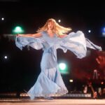 Taylor Swift Instagram - Andddd we’re back at it! Starting off the South American leg of The Eras Tour in Argentina = best decision possible. I can’t even express my gratitude to the Buenos Aires crowds. I’d never been to Argentina before and they gave us the most electric, magical memories. Thanks to the amazing fans whose show was postponed Friday for coming back Sunday and blowing us away with your passion and excitement. See you next weekend, Rio!! 💋🩵🔜 📷: @marceloendelli / @gettyimages