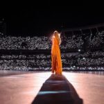 Taylor Swift Instagram - Andddd we’re back at it! Starting off the South American leg of The Eras Tour in Argentina = best decision possible. I can’t even express my gratitude to the Buenos Aires crowds. I’d never been to Argentina before and they gave us the most electric, magical memories. Thanks to the amazing fans whose show was postponed Friday for coming back Sunday and blowing us away with your passion and excitement. See you next weekend, Rio!! 💋🩵🔜 📷: @marceloendelli / @gettyimages