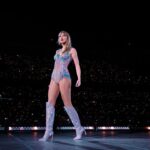 Taylor Swift Instagram - Andddd we’re back at it! Starting off the South American leg of The Eras Tour in Argentina = best decision possible. I can’t even express my gratitude to the Buenos Aires crowds. I’d never been to Argentina before and they gave us the most electric, magical memories. Thanks to the amazing fans whose show was postponed Friday for coming back Sunday and blowing us away with your passion and excitement. See you next weekend, Rio!! 💋🩵🔜 📷: @marceloendelli / @gettyimages