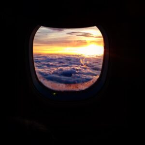 Ted Kravitz Instagram - Sunset from an Embraer.