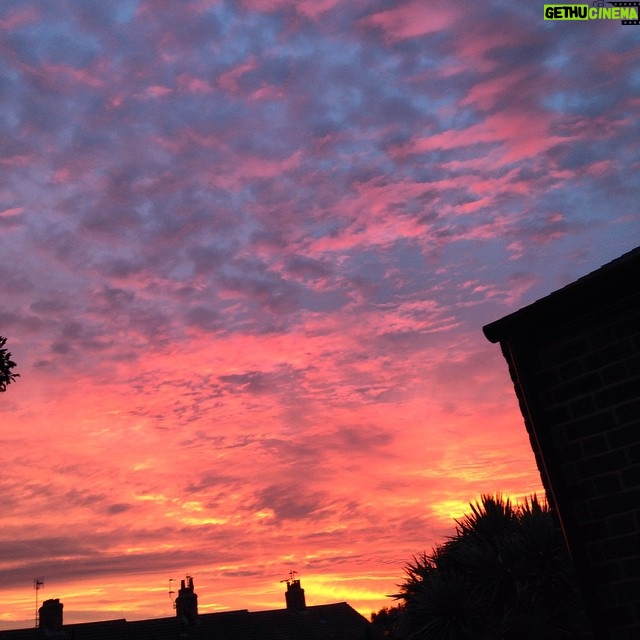 Ted Kravitz Instagram - Suffolk sunset before Spa