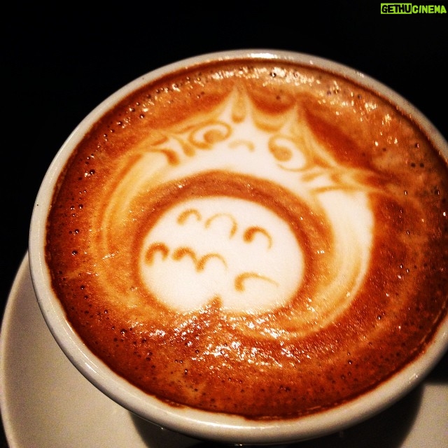 Ted Kravitz Instagram - Totoro coffee