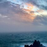 Ted Kravitz Instagram - Dr Syntax’s Head, Land’s End, Cornwall. 1/1/22