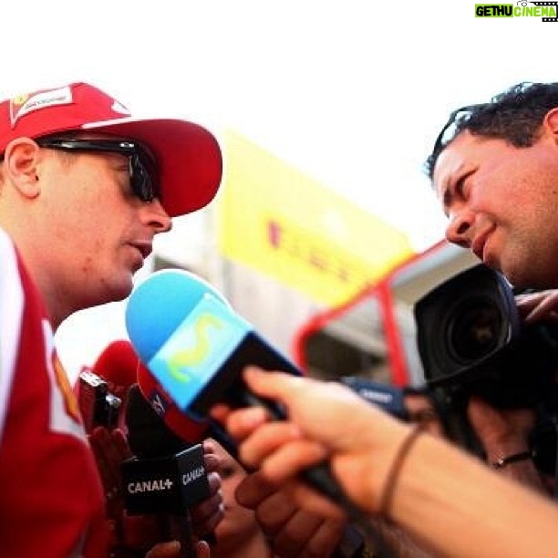 Ted Kravitz - 152 Likes - Kimi Raikkonen, Movistar TV mic, Barcelona 2014