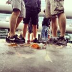 Ted Kravitz Instagram - Dry Ice, cameraman legs, Saturday morning Shanghai