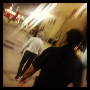 Ted Kravitz Instagram - Bernie, under lights. Bahrain 2014