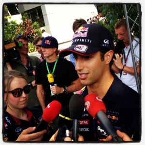 Ted Kravitz Instagram - Daniel Ricciardo, Robbie Naish, Malaysia