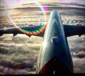 Ted Kravitz Instagram - A350-1000, JFK LHR, @virginatlantic Lens flare in the Ockham hold.