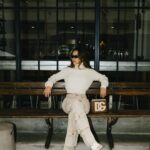 Tessa Brooks Instagram - waiting for coffee