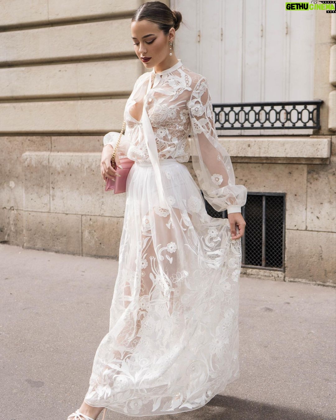Tessa Brooks Instagram - always fun shooting with @annamuradas 🥰 Best last day in Paris @zuhairmuradofficial Paris, France