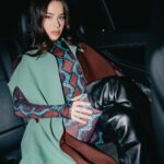 Tessa Brooks Instagram - @roberto_cavalli @faustopuglisi #RobertoCavalliFW2324 🤎 Milan, Italy