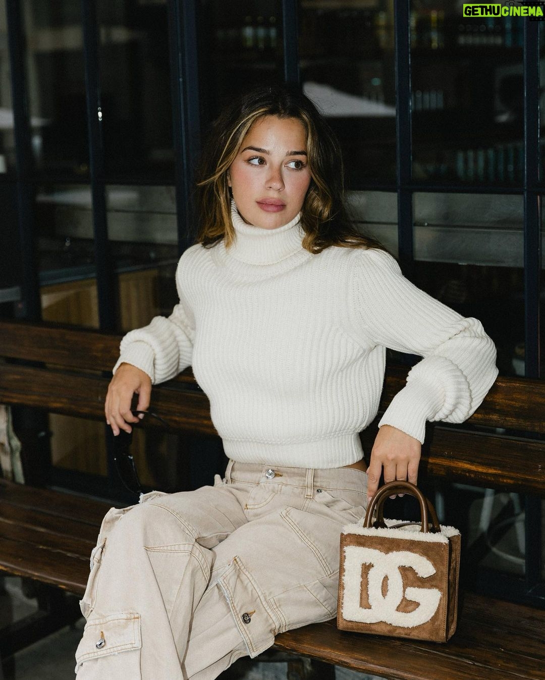 Tessa Brooks Instagram - waiting for coffee