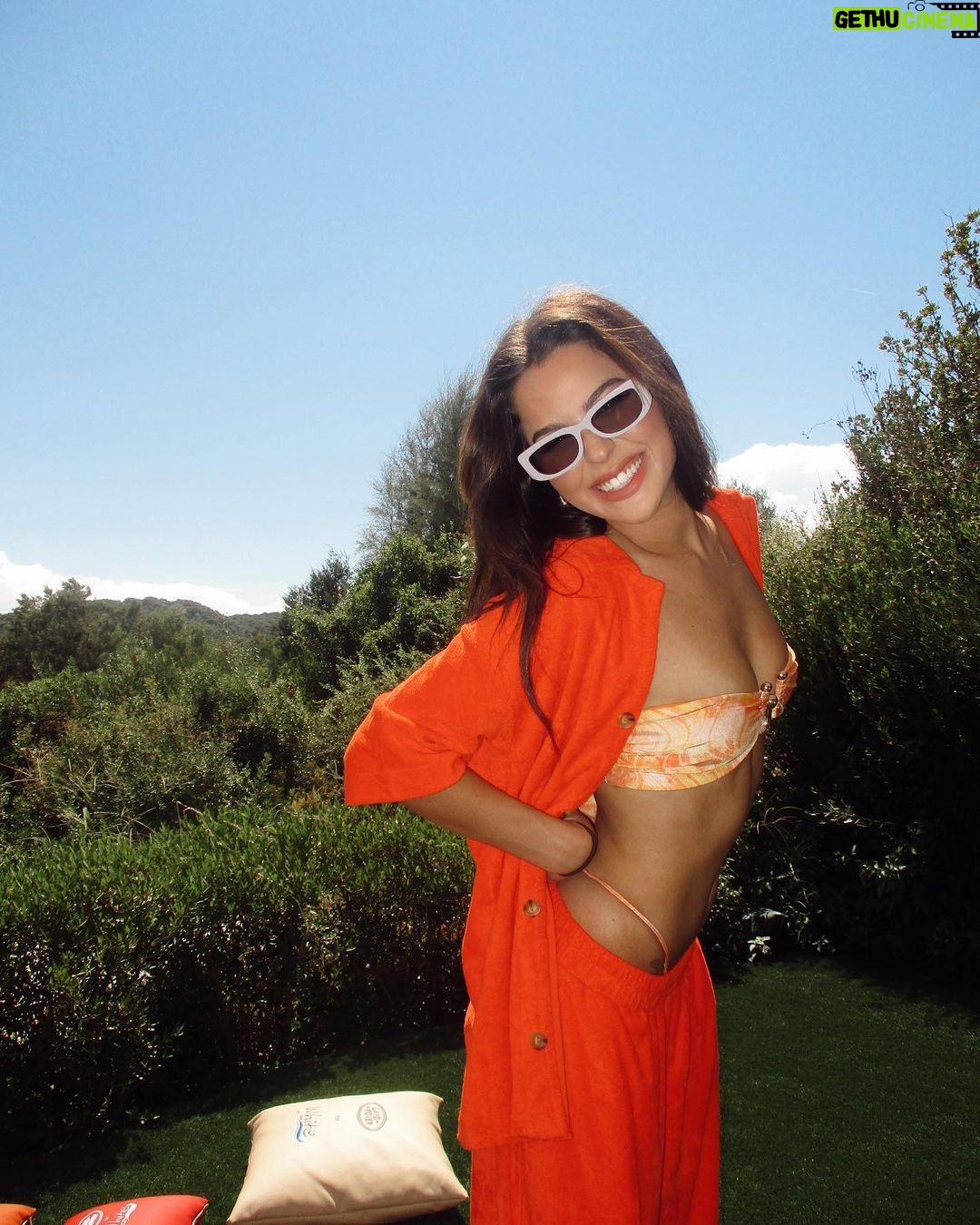Tessa Brooks Instagram - been away Sardinia, Italy