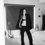 Tessa Brooks Instagram – @zadigvoltaire 🖤