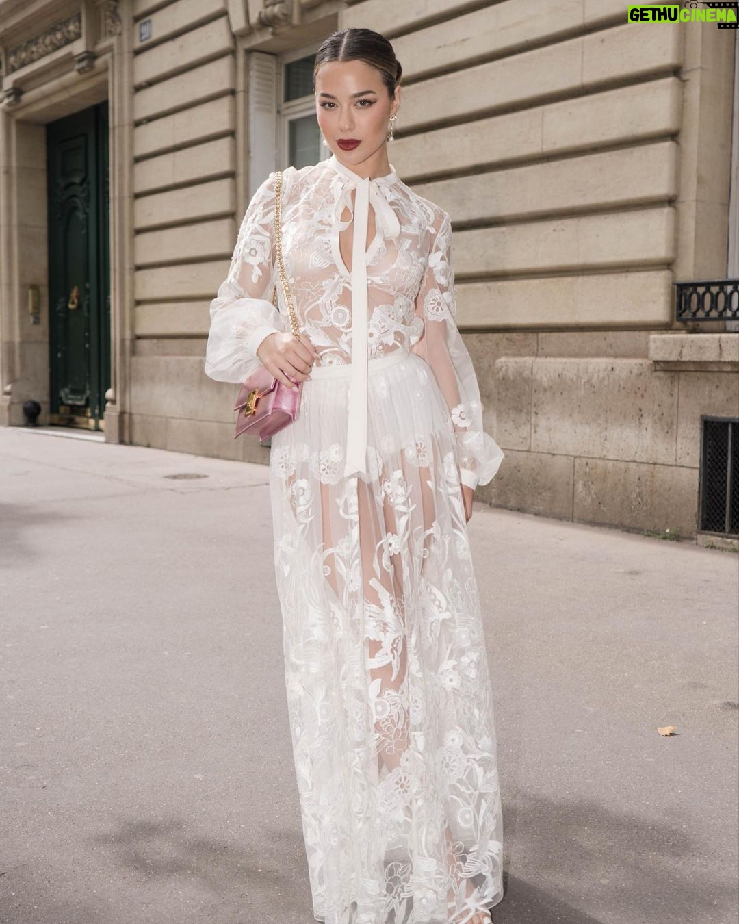 Tessa Brooks Instagram - always fun shooting with @annamuradas 🥰 Best last day in Paris @zuhairmuradofficial Paris, France