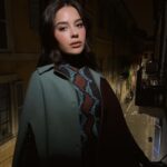 Tessa Brooks Instagram - @roberto_cavalli @faustopuglisi #RobertoCavalliFW2324 🤎 Milan, Italy