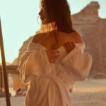 Tessa Brooks Instagram - sunrise in Al Ula ☕️ @carlhalal Habitas AlUla