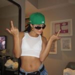 Tessa Brooks Instagram - me in my favorite shorts 😎