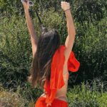 Tessa Brooks Instagram - been away Sardinia, Italy