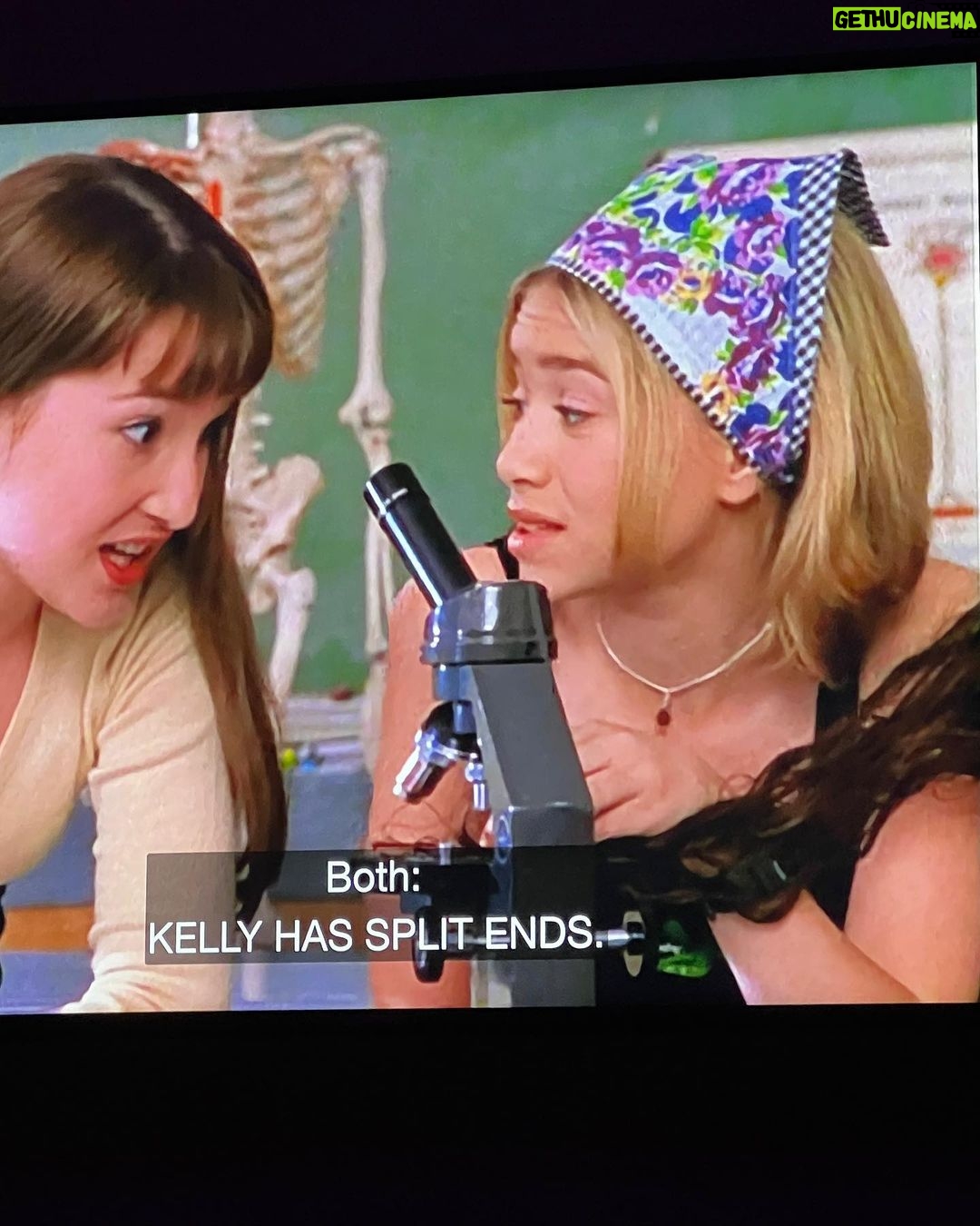 Tessa Brooks Instagram - Kelly has split ends