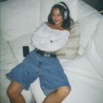 Tessa Brooks Instagram - me @ home