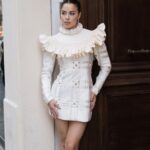 Tessa Brooks Instagram – An incredible Paris couture week with @hautecoutureweek #HauteCoutureWeek 🩶 the start of many posts from this trip 📸: @annamuradas Paris, France