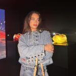 Tessa Brooks Instagram – a fun night with @louisvuitton 🫶