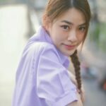 Thasorn Klinnium Instagram - มีนาขอตัวไปเรียน👧🏻✍🏻