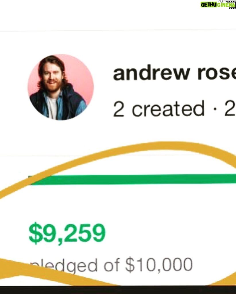 The Gregory Brothers Instagram - Andrew is BEAMING 🌞 bc his @kickstarter is 92.59% funded! Link in bio to get him over the hump today rocket 🚀🚀🚀We can’t wait for you all to hear this album - no go back into your hole to keep editing the music videos for the album, Andrew!! Oh he’s also beaming bc it’s the 10th anniversary of him meeting Casey AND bc he got to wear his fav green shirt today.