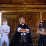 The Gregory Brothers Instagram - THE RETURN. Chicken Pig Attack. Link in bio. Watch it quickly or get dropkicked by a ninja. Photo by @ctsushima Brawn by @chris.mauceri and @devasaurus #chickenattack #chickenpigattack #yearofthepig