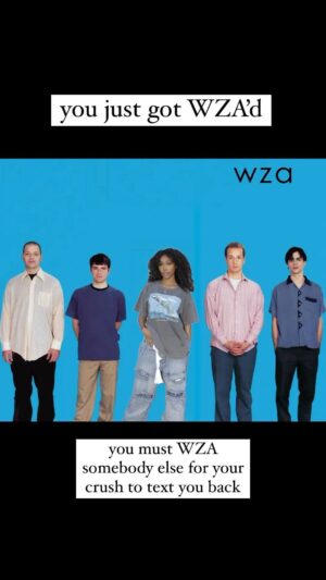 The Gregory Brothers Instagram - made this a reel so it’s easy to WZA people #wza #sza #weezer #weezered