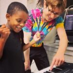 The Gregory Brothers Instagram - 🌽🎹♥️Tariq aka Corn Kid meeting Michael for the 1st time & learning how to play ‘It’s Corn’ ♥️🎹🌽 Right now the ONLY place to follow Tariq is on TikTok at /kornboyofficial