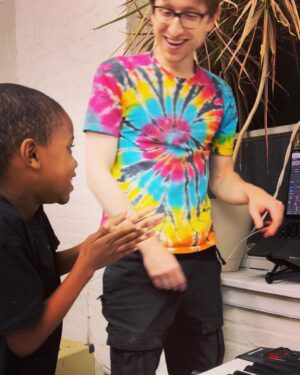 The Gregory Brothers Instagram - 🌽🎹♥️Tariq aka Corn Kid meeting Michael for the 1st time & learning how to play ‘It’s Corn’ ♥️🎹🌽

Right now the ONLY place to follow Tariq is on TikTok at /kornboyofficial