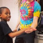 The Gregory Brothers Instagram - 🌽🎹♥️Tariq aka Corn Kid meeting Michael for the 1st time & learning how to play ‘It’s Corn’ ♥️🎹🌽 Right now the ONLY place to follow Tariq is on TikTok at /kornboyofficial