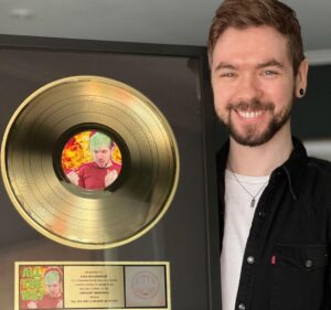 The Gregory Brothers Instagram - All The Way went gold! thanks to @jacksepticeye & everyone who helped on the track- @cardsmusic @doctormillice / danielson / @soulspazm_ - and to all the jacksepticeye fans & schmos for taking this track all the way to victorytown 🙏😭🚀 #alltheway #schmoyoho #jacksepticeye