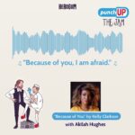 The Gregory Brothers Instagram - swipe RIGHT to hear the most specific song complaint in the history of humankind, and also possibly the best? Akilah Hughes DISHES on Kelly Clarkson’s ‘Because of You’ and sets us up for a Punch Up with zero uses of the consonant “k.”