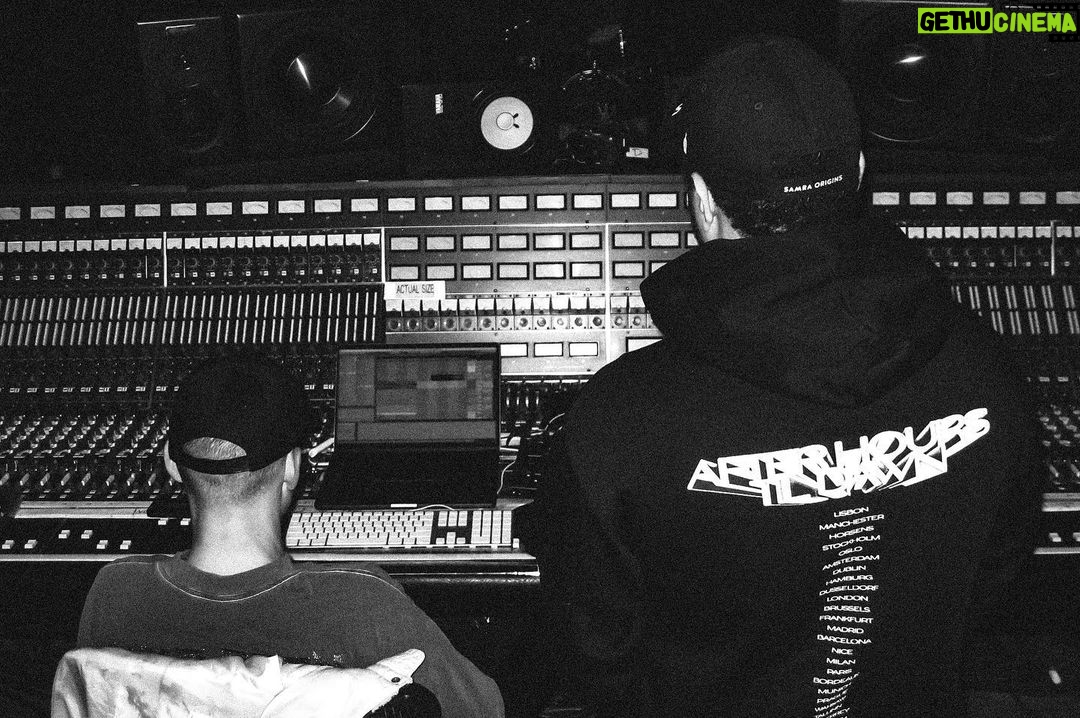 The Weeknd Instagram - i hear the fire in the sky. the dawn slowly comes to an end… The Church Studios