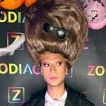 Tia Kofi Instagram - Yinrun to Winrun! 🕶️ . . . Hair by @brightonbirdcage #halloween #bbuk #dragraceuk Big Brother House