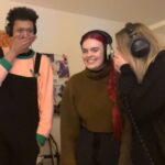 Tia Kofi Instagram - Bloopers of us recording the backing vocals for “Read My Lips” 💋 Huge love to @kaity_rae @edenhunter_ for slaying the song and making the recording experience so hilarious and fun 🤣 Read My Lips is available to stream NOW 💋 #newmusic #dragraceuk #queermusic