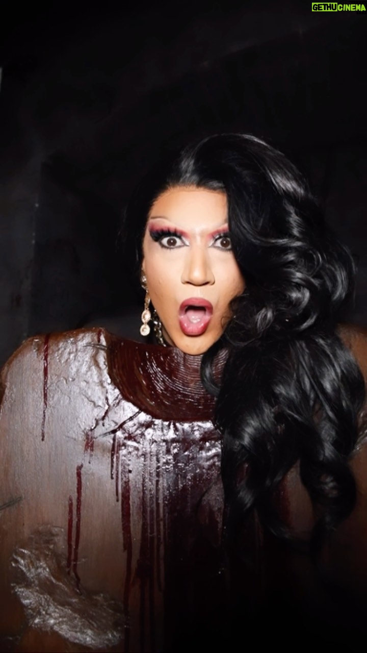 Tia Kofi Instagram - The @londondungeon were kind enough to put me on the Guest List to start my Halloween weekend terrified! Spooky chaos ensues… 👻 Filmed by @matty_parks #londondungeon #halloween #spooky #dragraceuk