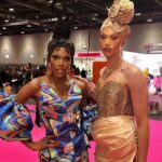 Tia Kofi Instagram - Drag Con Day Two 👑 A fabulous final day at @rupaulsdragcon with wonderful people wearing my Meet the Queens look for UK versus the World! A huge thanks to everyone who worked on the booth and all the gorgeous people I got to meet! Corset @misty_couture Skirt @liquorice_original @liquorice_black Hair @styledbyvodka #dragrace #dragraceuk #dragqueen ExCeL London