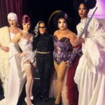 Tia Kofi Instagram - Drag Con UK Day One 👑 An incredible day I will always remember at @rupaulsdragcon! The new cast of Drag Race UK versus the World was officially announced. Swipe to see my reaction after the announcement 😇 Look by @mrmakonam Hair by @styledbyvodka Lightsaber by me rhinestoning for a week while watching Line of Duty on @bbciplayer #DragRace #DragRaceUK #ukvstheworld Tatooine