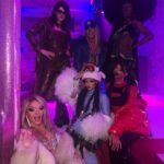 Tia Kofi Instagram - Y2Slay 🎂 Happy birthday to the queen @jadethirlwall and thank you for a gorgeous evening! I’m serving a Y2K Lisa Left-Eye Lopes moment also…the cake was a Furby. Iconic. 📸 @iamblackpeppa Hair by @styledbyvodka #jadesy2kparty