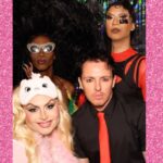 Tia Kofi Instagram - Y2Slay 🎂 Happy birthday to the queen @jadethirlwall and thank you for a gorgeous evening! I’m serving a Y2K Lisa Left-Eye Lopes moment also…the cake was a Furby. Iconic. 📸 @iamblackpeppa Hair by @styledbyvodka #jadesy2kparty