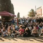 Tiago Bettencourt Instagram - No passado sábado, leve concerto de fim de tarde no Campus da Universidsde de Aveiro @aauav_